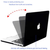 Macbook Pro 15" Retina Display hard shell case Black