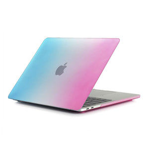 Macbook Pro 15" Touch Bar hard shell case Rainbow