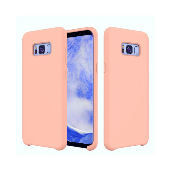 Samsung S8 Pink Silicone Case