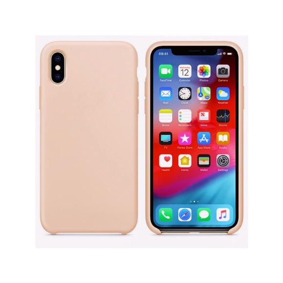 iPhone XS Max Pink Silicone Case
